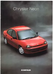 Chrysler Neon 1996-1998 UK Market Sales Brochure 2.0 LE & LX - Picture 1 of 3
