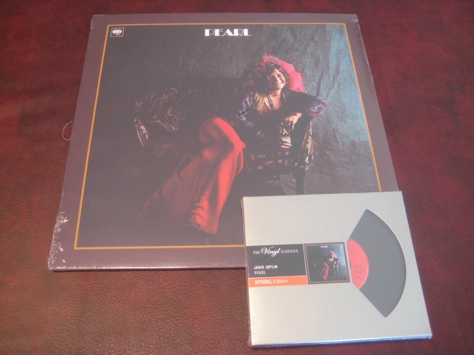 JANIS JOPLIN PEARL LIMITED EDITION IMPORT REMASTERED VINYL LP + REPLICA VINYL CD Foto 1 de 1
