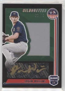 2022 Panini USA Baseball Stars & Stripes Black Gold /75 Jaxon Wiggins Auto