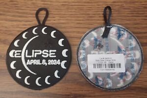 New!  BSA Eclipse Viewing Activity Patch (April 8, 2024), Glow in Dark