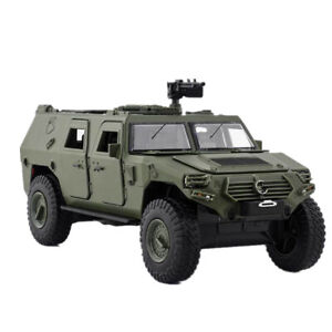 1:32 Military Model Toy Car With Sound&Light&Pull Back Toy Kids Christmas Gifts