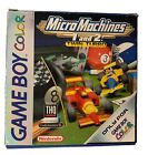 Nintendo GameBoy Color - Micro Machines 1 + 2 Twin Turbo - With Box & Manual