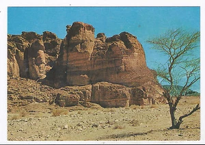 ISRAEL, PILARES DEL REY SALOMÓN CERCA DE EILAT, UNA VIEJA PC COMO NUEVA, ALREDEDOR DE 1962 - Imagen 1 de 2