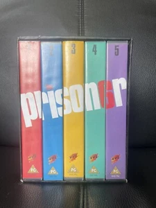 The Prisoner Patrick McGoohan Collector's Box Set: 30th Anniversary 5 VHS Videos - Picture 1 of 6