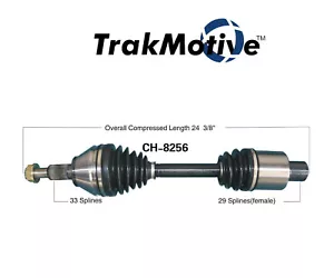 1 Front CV Axle Shaft for 2012-2018 Dodge Ram 1500 4x4 4WD Driver Passenger Side - Foto 1 di 1