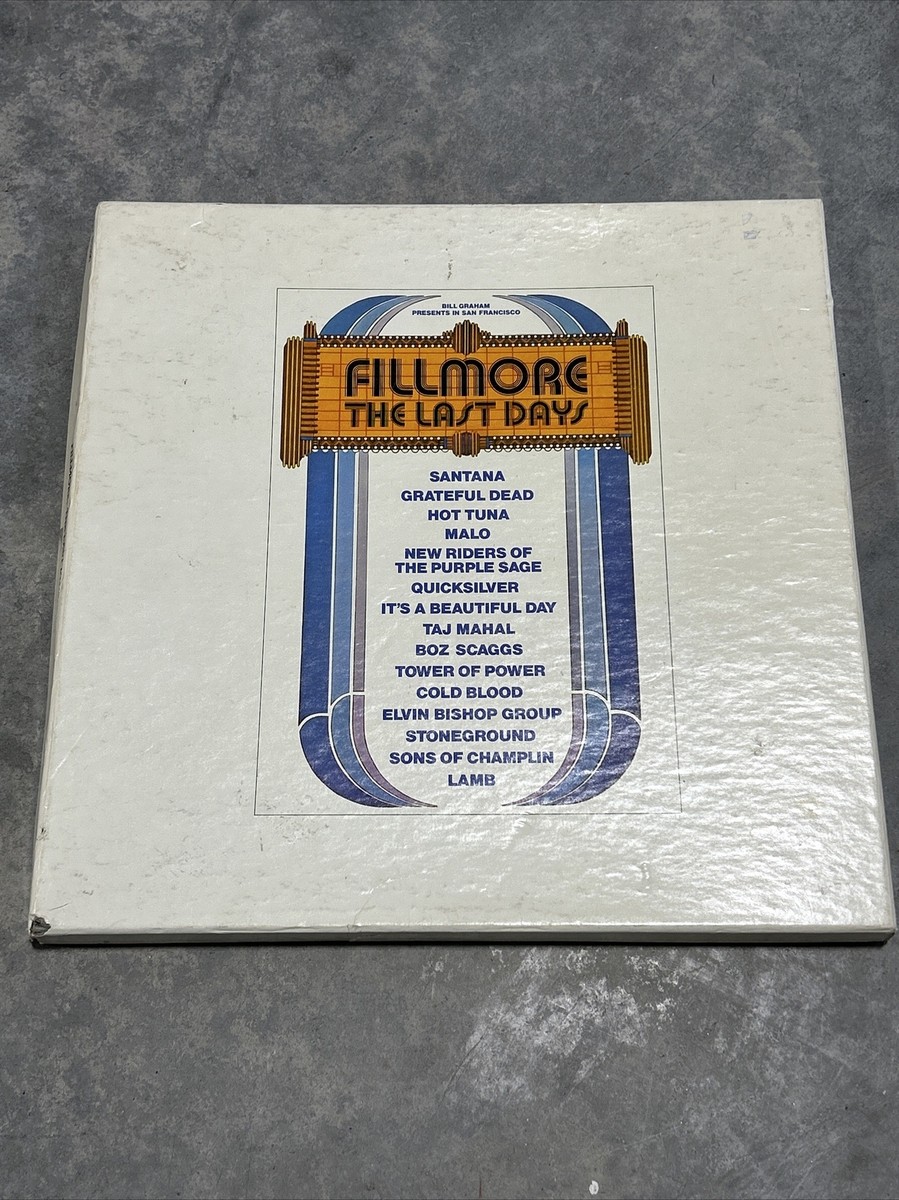 Fillmore The Last Days for sale | eBay