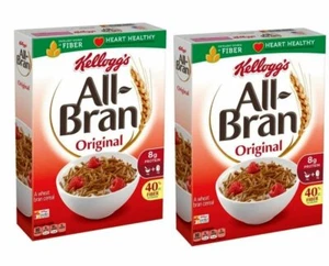 2-Pack Kellogg's All-Bran Wheat Bran Breakfast Cereal, 18.6 oz Each - Picture 1 of 2