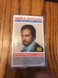 Merle Haggard 24 Greatest Hits Cassette Ships N 24h - Picture 1 of 3