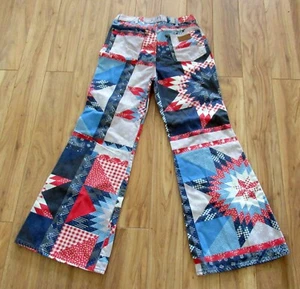 Jeans Wrangler Heritage Wanderer svasati patchwork denim W31 L32 usati in ottime condizioni - Foto 1 di 6