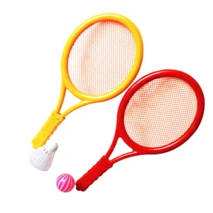 Kids Playing Toy Set Tennis Racket Tennis Racquet Tennis Balls - Picture 1 of 11