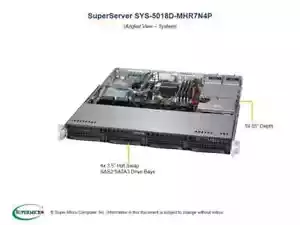 ✅*Authorized Partner* Supermicro Server SYS-5018D-MHR7N4P BareboneW/X10SDV-7TP4F - Picture 1 of 4