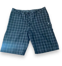 Hurley Mens Chino Style Check Shorts - Size 36