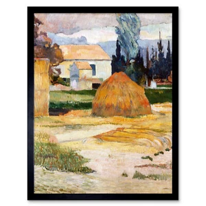Gauguin Paul Landscape Near Arles Art Print Framed 12x16 - Picture 1 of 29
