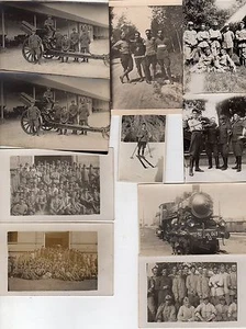 [KIL] LOT FOTOKARTEN FOTO MILITÄR UNIFORM - Bild 1 von 1