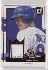 2016 Panini Donruss Jersey Kings Red /199 Javier Baez #JK-JV