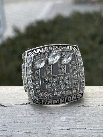 2008 New York Giants Super Bowl Championship Ring Replica - Eli Manning Cover