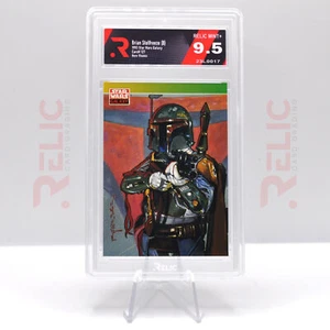 Boba Fett (Brian Stelfreeze) (B) 1993 Star Wars Galaxy #127 - Boba Fett - Graded - Imagen 1 de 2
