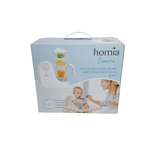 Homia Dansa Smart Babynahrungsmaschine, 8-in-1 Multifunktionsmaschine Neu - Bild 1 von 9
