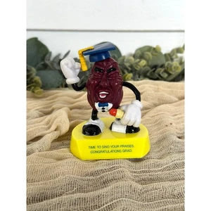 California Raisins Graduation Cake Topper PVC Figur Vintage 1988 80er Grad Geschenk - Bild 1 von 7