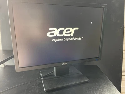 Acer V196WL 19” Widescreen LCD Monitor – 1440x900, VGA/DVI, Tested, Works - Image 1 of 4