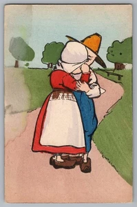 Carte postale hollandaise enfants - Photo 1/2