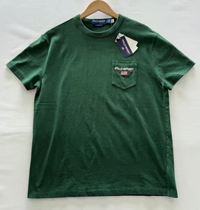 Polo Ralph Lauren Polo Sport T-shirt Men Medium Short Sleeve Classic Fit New - Picture 1 of 14