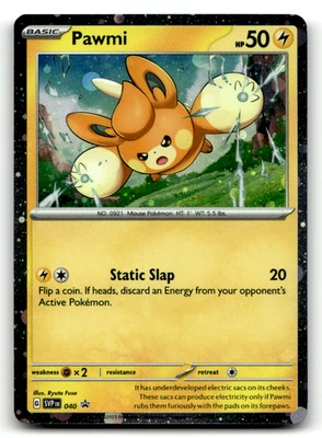 Pawmi 040 Holo Promo SV: Scarlet & Violet Promo Cards LP - Image 1 of 2