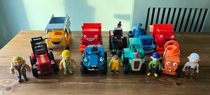 Vintage Rare Original Bob The Builder Vehicles & Characters Born to play Konvolut. - Bild 1 von 8