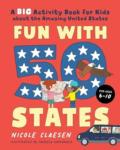 Fun with 50 States: A Big Activity Book for Kids about the Amazing United State Foto 1 de 1