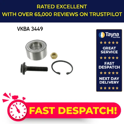 Kit de cojinete de rueda compatible con SEAT ALHAMBRA 7V 2.0 delantero 96 a 10 SKF 7M0498625 calidad Foto 1 de 4