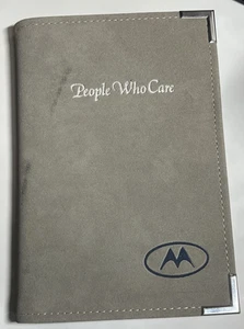 MOTOROLA PEOPLE WHO CARE VISITENKARTE & NAME NOTIZBLOCK 6 X 9 - Bild 1 von 7