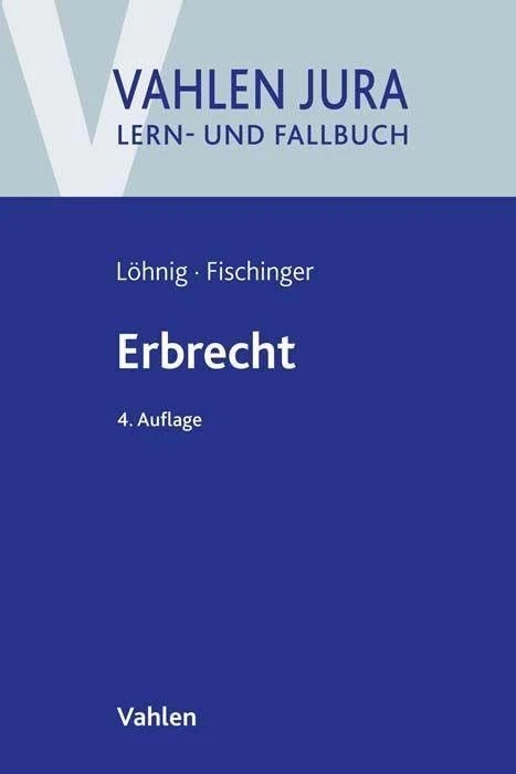 Martin Löhnig Philipp S. Erbrecht (Vahlen Jura/Lehr- un (Paperback) (UK IMPORT) - Image 1 of 1