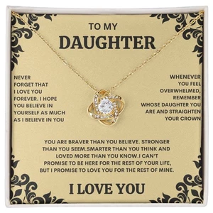 Special Daughter Neckace gift from dad or mom - Picture 1 of 13