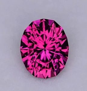 Zafiro rosa natural certificado Sri Lanka 10,33 quilates preciosa piedra preciosa ovalada suelta - Imagen 1 de 4