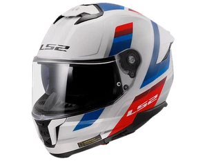 LS2 - Stream II Full Face Helmet - Gloss White/Blue/Red - M (Open Box) - Bild 1 von 1