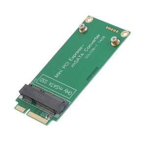 MSATA SSD To Mini PCIE SSD Riser Card Adapter Converter For Laptop SAL - Bild 1 von 7