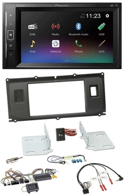 Pioneer DAB Lenkrad 2DIN Bluetooth USB Autoradio für Land Rover Evoque ab 2014 - Bild 1 von 4