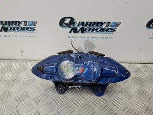 BMW Passeggero Sinistro Anteriore M Performance 340mm Brembo Blu Freno 1 2 3 4 Serie - Foto 1 di 11