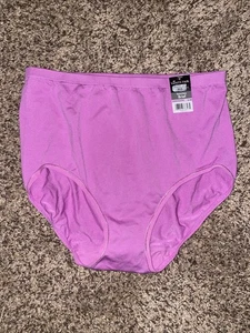 Vanity Fair glättender bequemer nahtloser Slip Höschen, 6/M, pink lila, neu mit Etikett - Bild 1 von 5