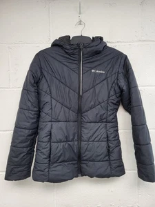 Columbia Black Padded Coat With Hood. Kids Large (Age 14-16). PN - Picture 1 of 7