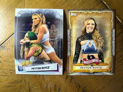 Peyton Royce WWE 2 Card Lot Panini/Topps (2019-22)  🔥MINT🔥 - Image 1 of 3