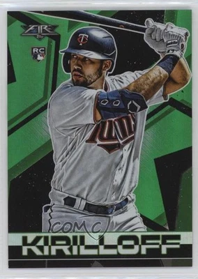 2021 Topps Fire Green /199 Alex Kirilloff #60 Rookie RC - Image 1 of 2