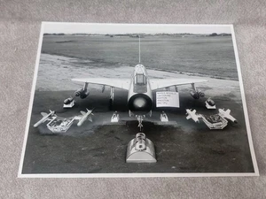 10 X 8 RARE Aircraft RAF English Electric Lightning Photo ORIGINAL. - Picture 1 of 8