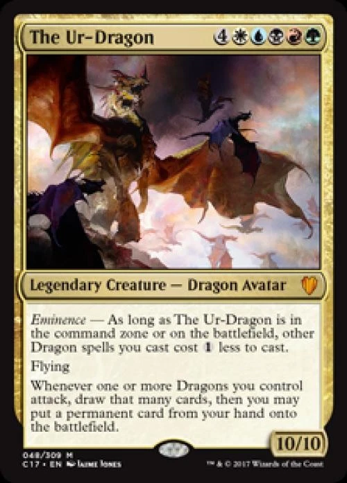 The Ur-Dragon -Foil Near Mint MTG Commander 2017 - Image 1 of 1