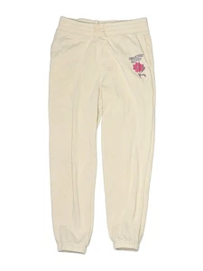 Abercrombie Girls Ivory Sweatpants 11 - Picture 1 of 2