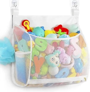 Baby Mesh Bath Toy Organizer, Multiple Ways to Hang, Ultra Large Capacity & Larg - Picture 1 of 1