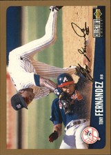 1996 (YANKEES) Collector's Choice Gold Signature #232 Tony Fernandez
