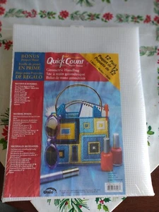Uniek Quick Count Plastic Canvas Geometric Handbag 7 Mesh 12 pack NEW - Picture 1 of 1
