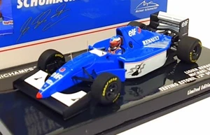 Minichamps 1/43 Scale 517 944399 - Ligier Renault JS39B Estoril 1994 Schumacher - Picture 1 of 5