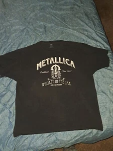 (Officially Licensed) 2005 Metallica Whiskey In The Jar T Shirt 2XL - Picture 1 of 7